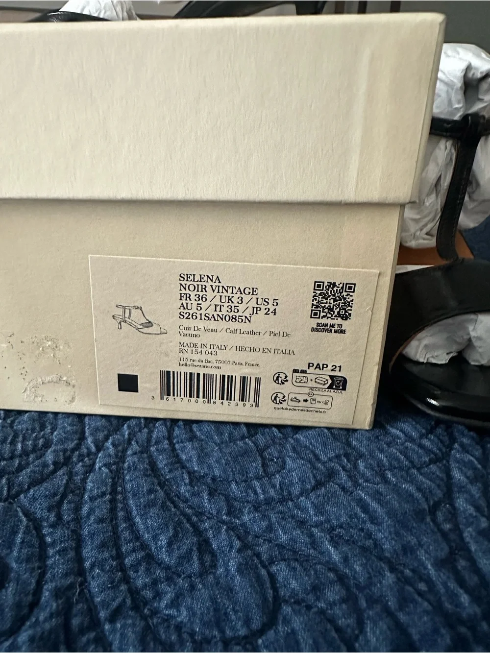 BNIB! Sezane SELENA SANDALS - Currently Retail $245 - Size 36